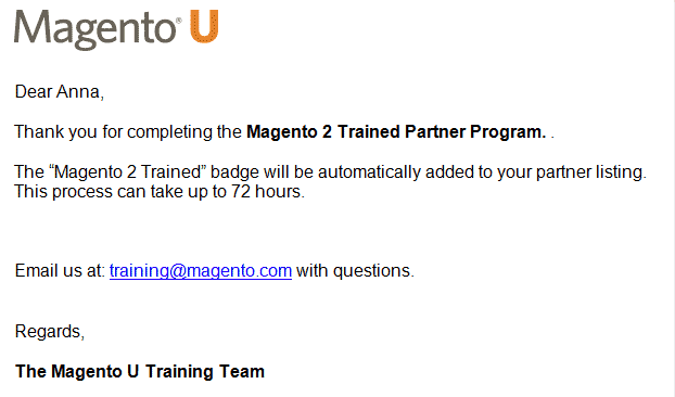 Magento 2 Agentur: LimeSoda absolvierte das Magentor 2 Trained Partner Programm von Magento U