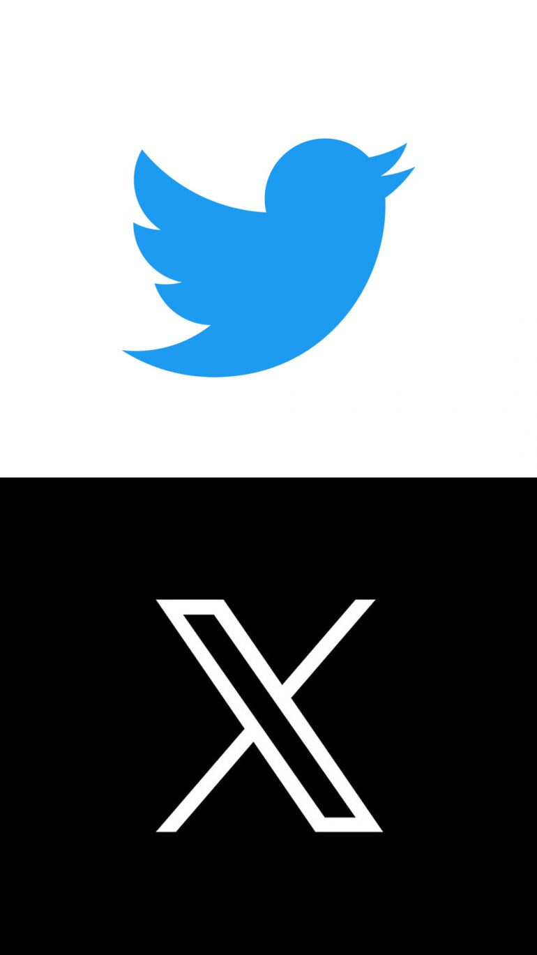 altes und neues Twitter-Logo