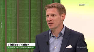 Interview auf ORF mit Philipp Pfaller