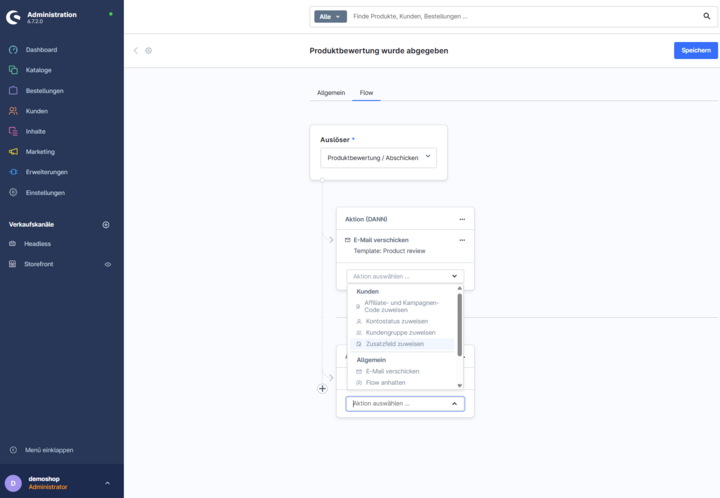 Shopware 6: der "Flow Builder" zur Automatisierung Ihrer Geschäftsprozesse