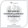 Staatliches Gütezeichen für familienfreundliche Arbeitgeber