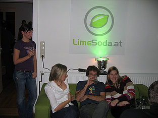 Coole Lichteffekte und Klaus in the middle