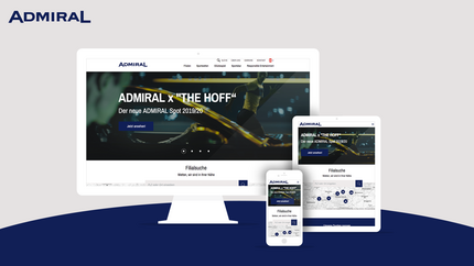 Admiral AG Relaunch Typo3 CMS Redesign