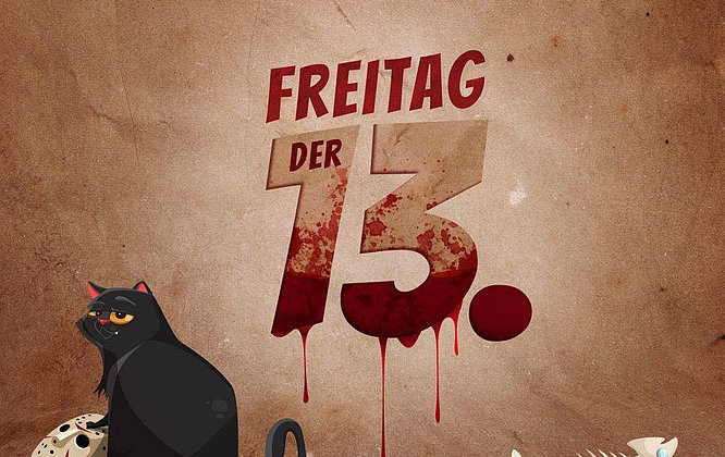 Freitag der Dreizehnte Illustration