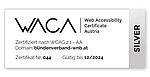 Logo WACA Zertifizierung 2021