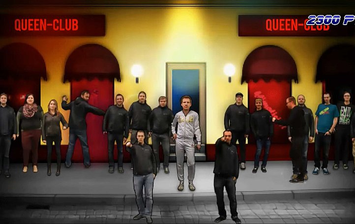 Das Team im Game