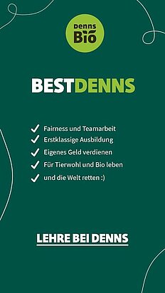 Denns Lehrlingskampagne "BESTDENNS"
