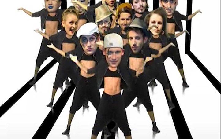 Das LimeSoda-Team im 90er-Jahre Tanzfieber