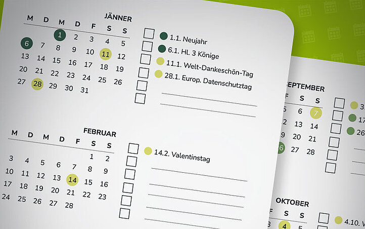 LIMESODA E-Commerce Kalender