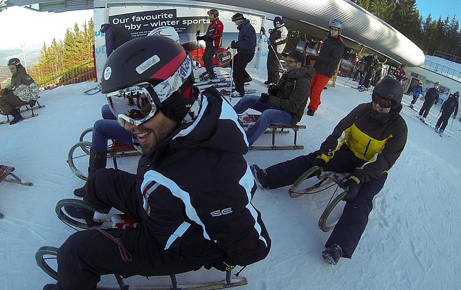 LIMESODA Team Rodeltag