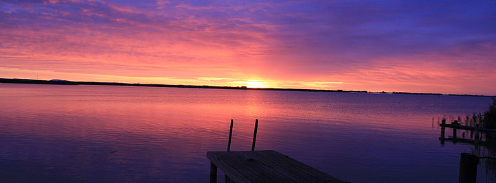 Sonnenaufgang am Neusiedler See
