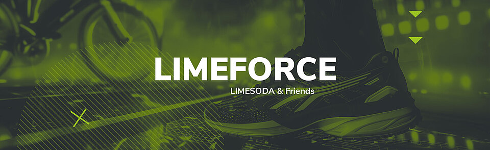 LIMEFORCE: Banner für den Sport-Team-Namen von LIMESODA