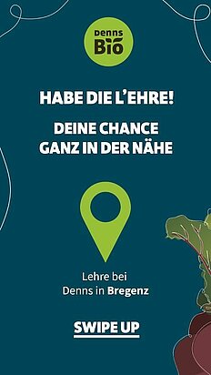 Denns Lehrlingskampagne "Habe die L'Ehre"