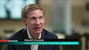 Dr. Philipp Pfaller im ORF ZIB-Magazin Media zum Thema KI-Influencer.