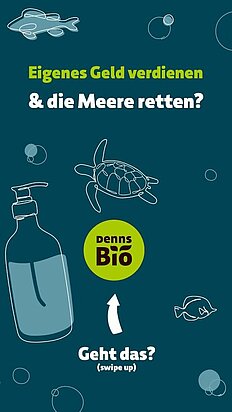 Denns Lehrlingskampagne "Meere retten"