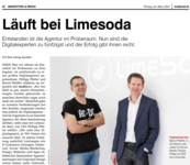 "Läuft bei Limesoda" von medianet.at