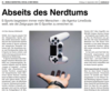 "Abseits des Nerdtums" von medianet.at