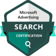 Microsoft Ads Badge unserer Mitarbeiter:innen
