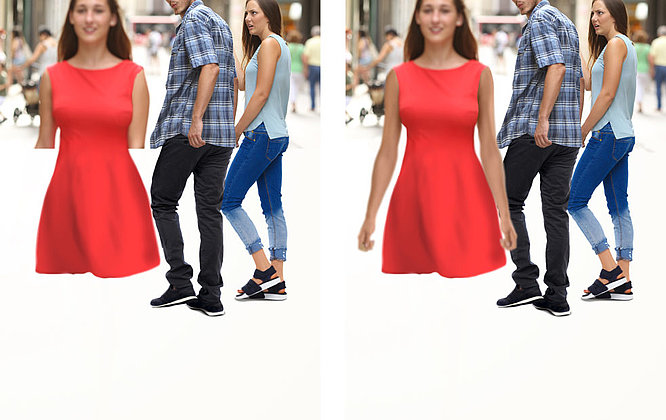 Distracted Boyfriend Meme - Making Of 3
