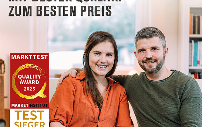 Anzeige für große Kampagne "Neue Fenster mit bester Qualität zum besten Preis"