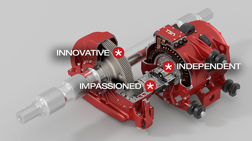 TSA Slogan "INNOVATIVE. INDEPENDENT. IMPASSIONED."
