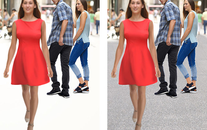 Distracted Boyfriend Meme - Making Of 4