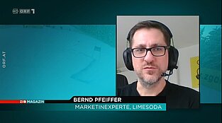 Bernd Pfeiffer im TV-Interview für das ZIP-Magazin.