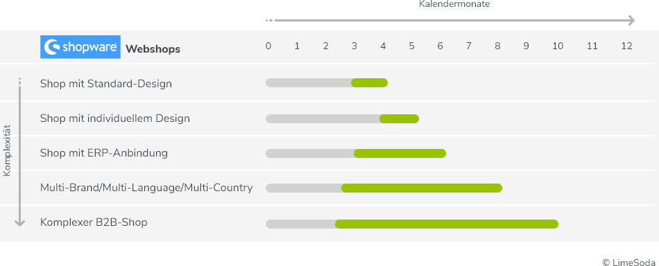 Wie lange dauert ein Shopware Projekt