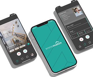 Screens der IMMOMATCH-App