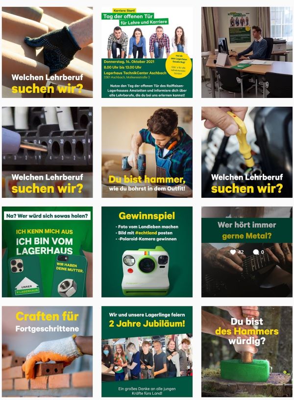 Lagerlinge Instagram-Feed