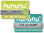 Kununu Open Company, Kununu Top Company